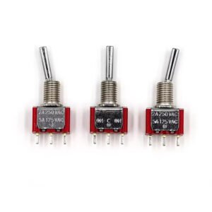 SKYDROID M12 Remote Controller 3-Position Toggle Switch | RC Transmitter Switch with Nut & Retainer