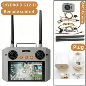 New Model SKYDROID G12-H Remote Controller Dual-Band 2.4G & 5.8G 20KM Video Transmission & Universal for Agricultural Drones